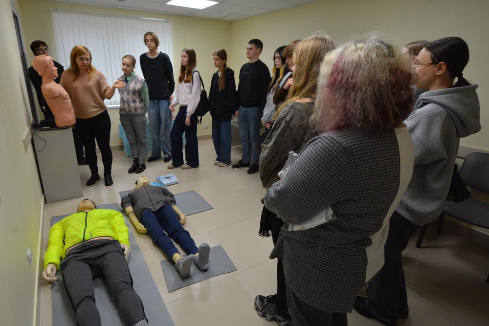 Юные калужане в гостях у медиков ТулГУ