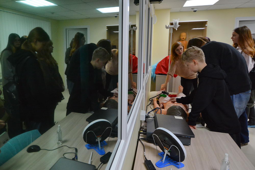 Юные калужане в гостях у медиков ТулГУ