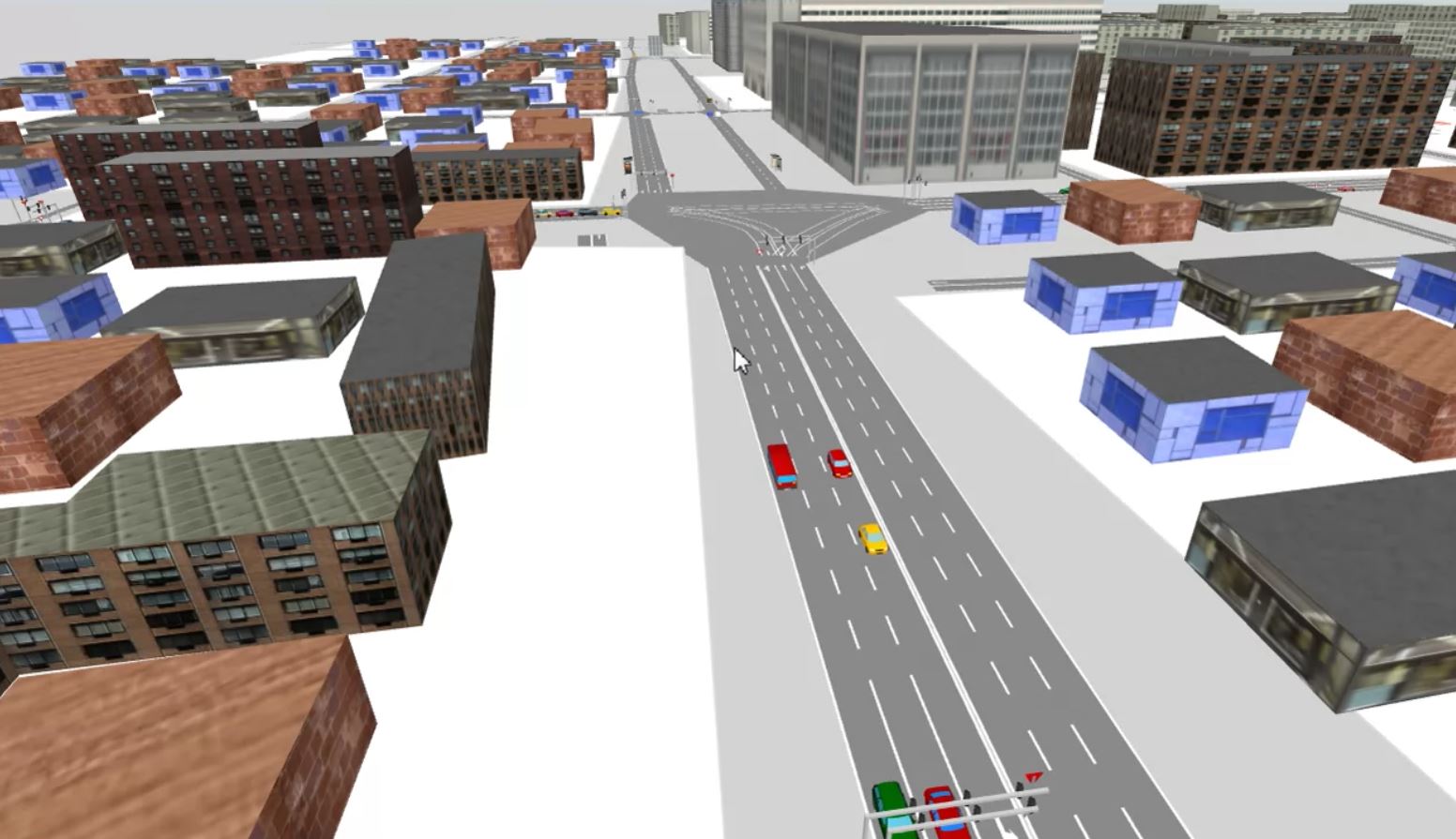 Возможность работы с современными программными пакетами трехмерного транспортного моделирования и прогнозирования