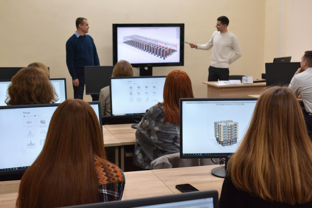 Students participate in various profile competitions under the guidance of teachers.