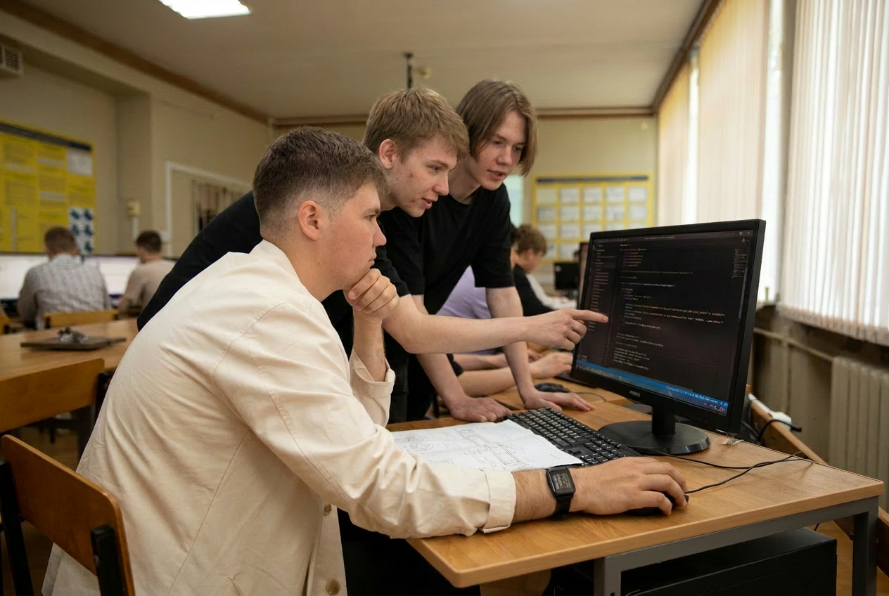 Проектная деятельность и командная работа: обучение включает выполнение совместных проектов, что развивает навыки командной работы, управления проектами и коммуникации – важнейшие компетенции в IT-среде.